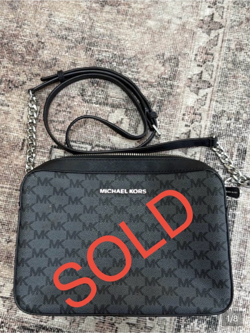 Michael Kors Black Jet Set Crossbody
